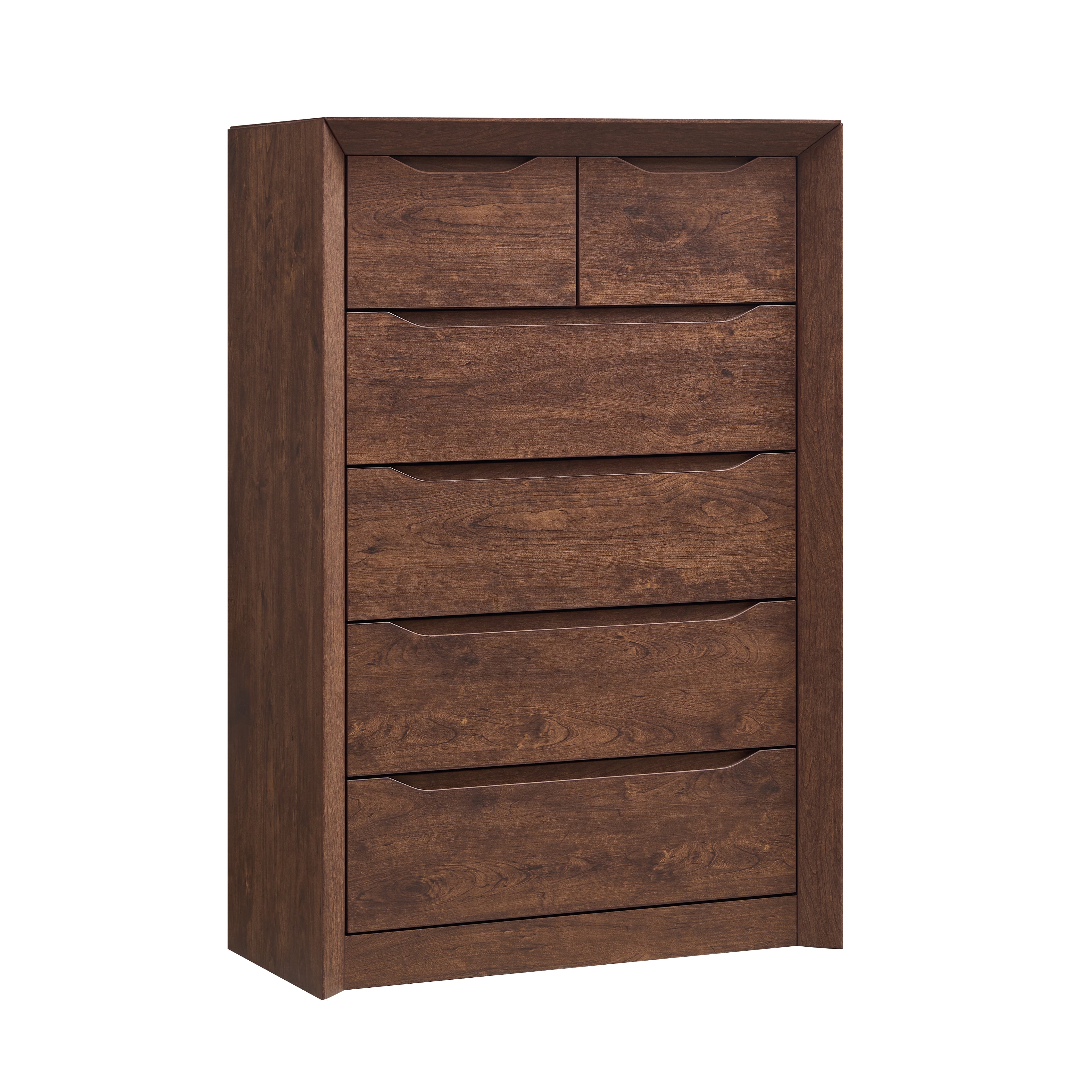 6-Drawer Tall Dresser for Bedroom Storage