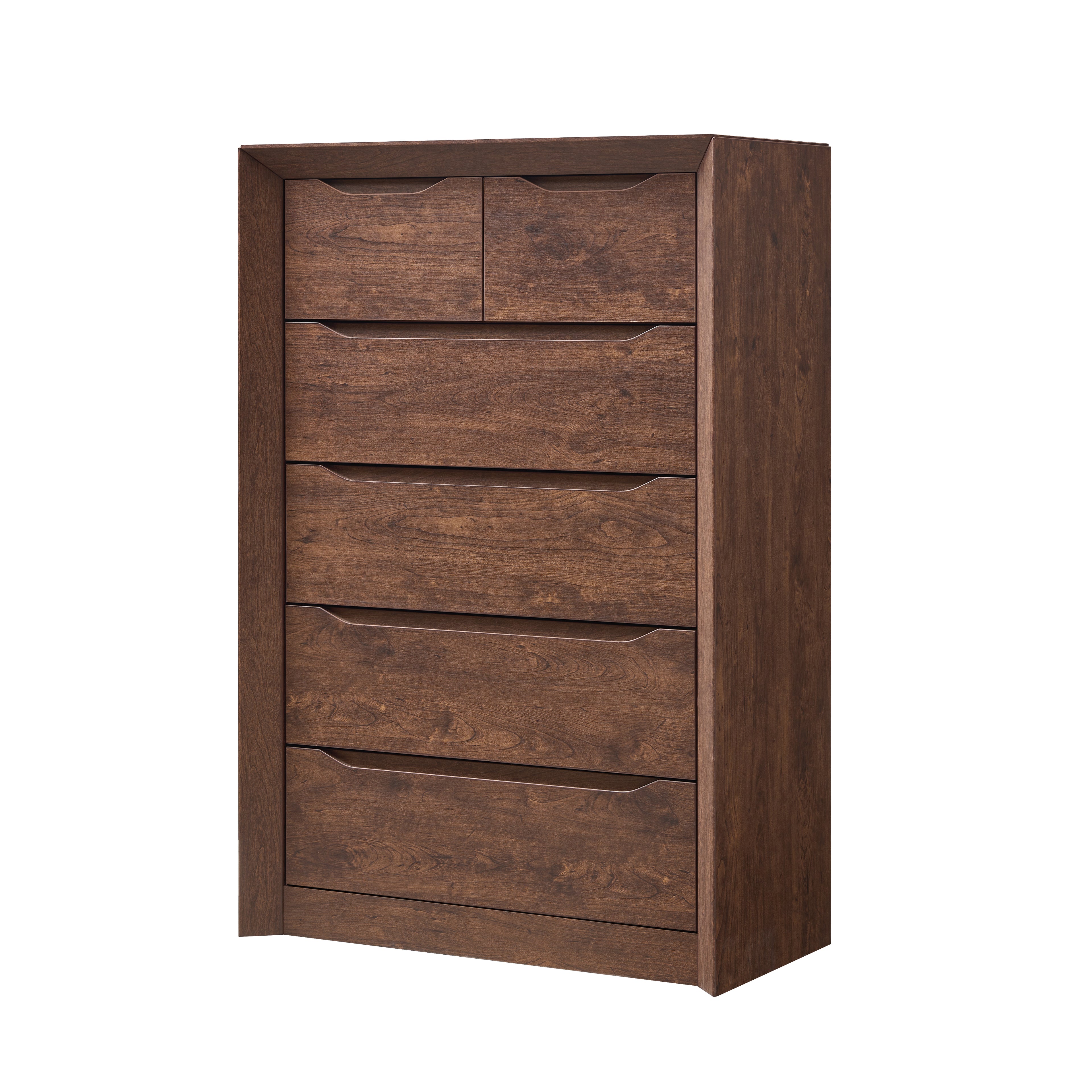 6-Drawer Tall Dresser for Bedroom Storage