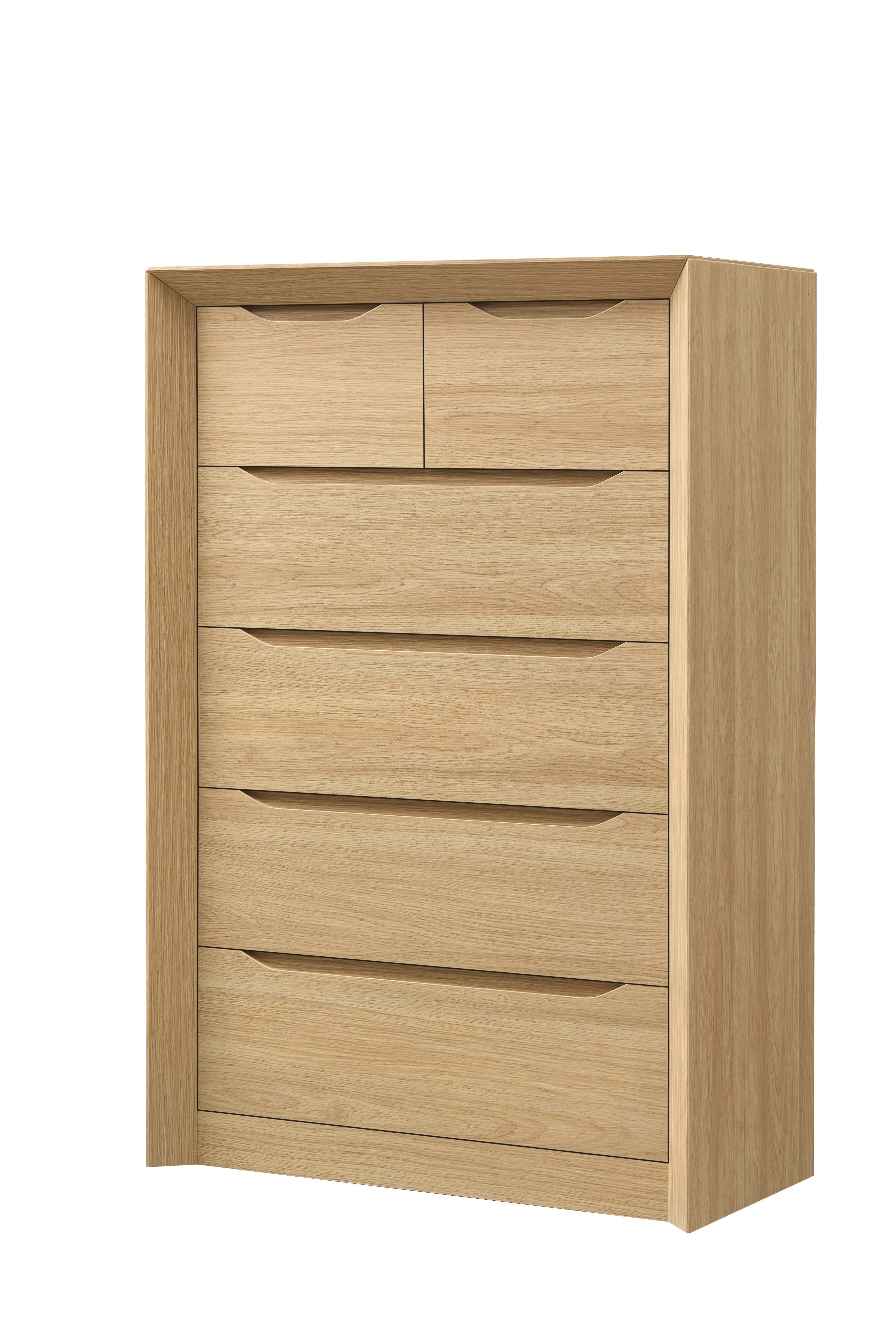 6-Drawer Tall Dresser for Bedroom Storages