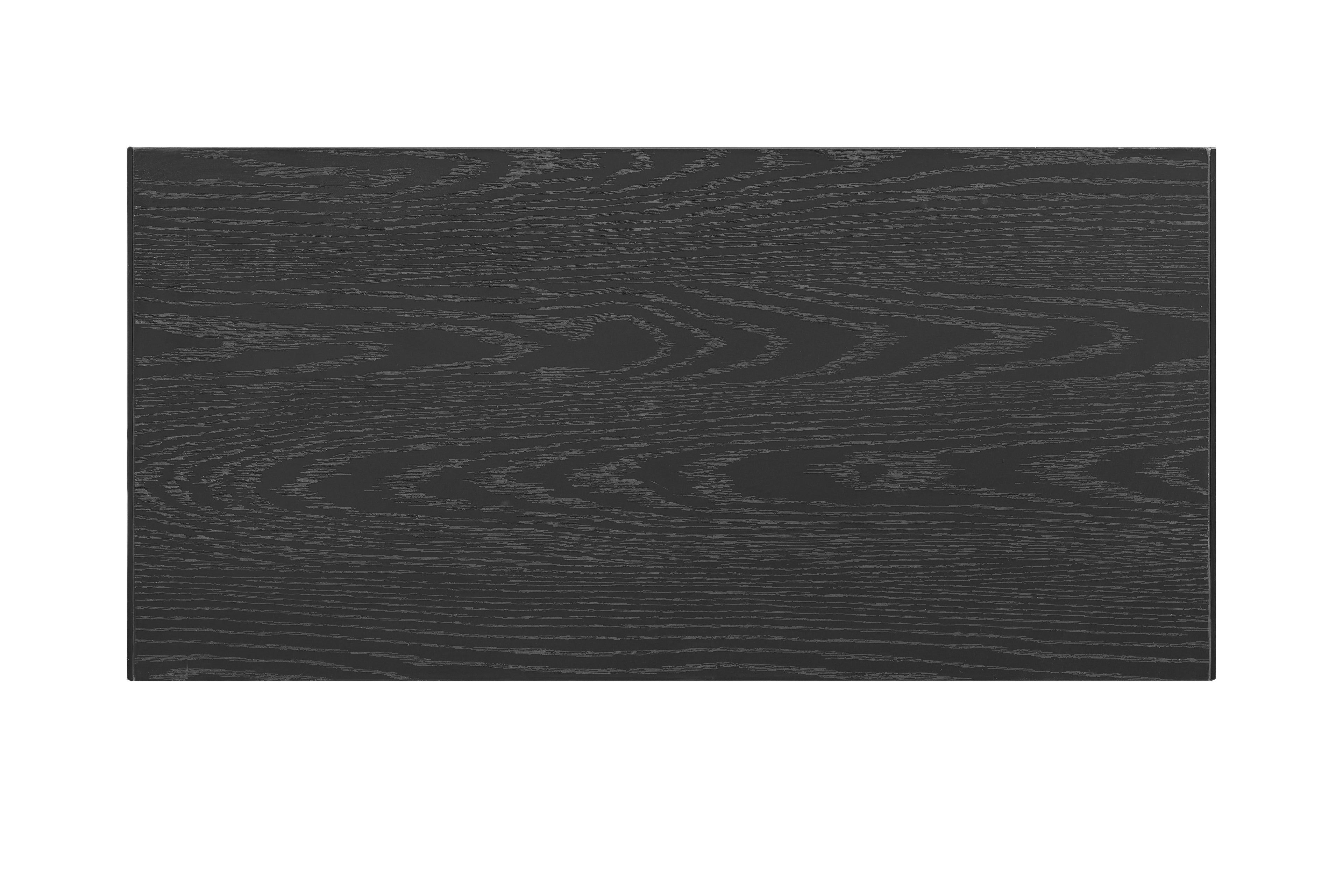 8-Drawer Black Wood Dresser for Bedroom Storage