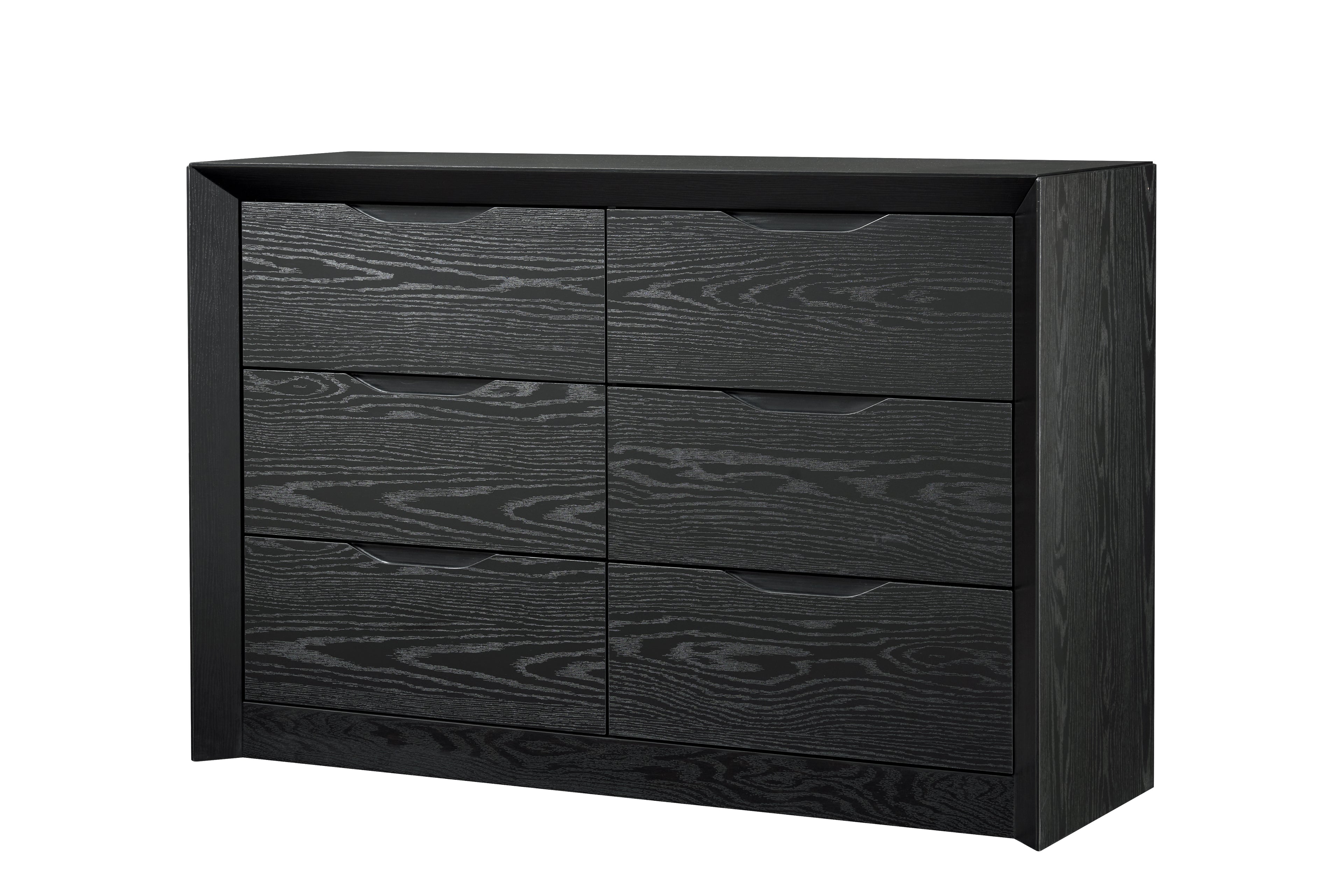 6-Drawer Wide Dresser with Spacious Storage