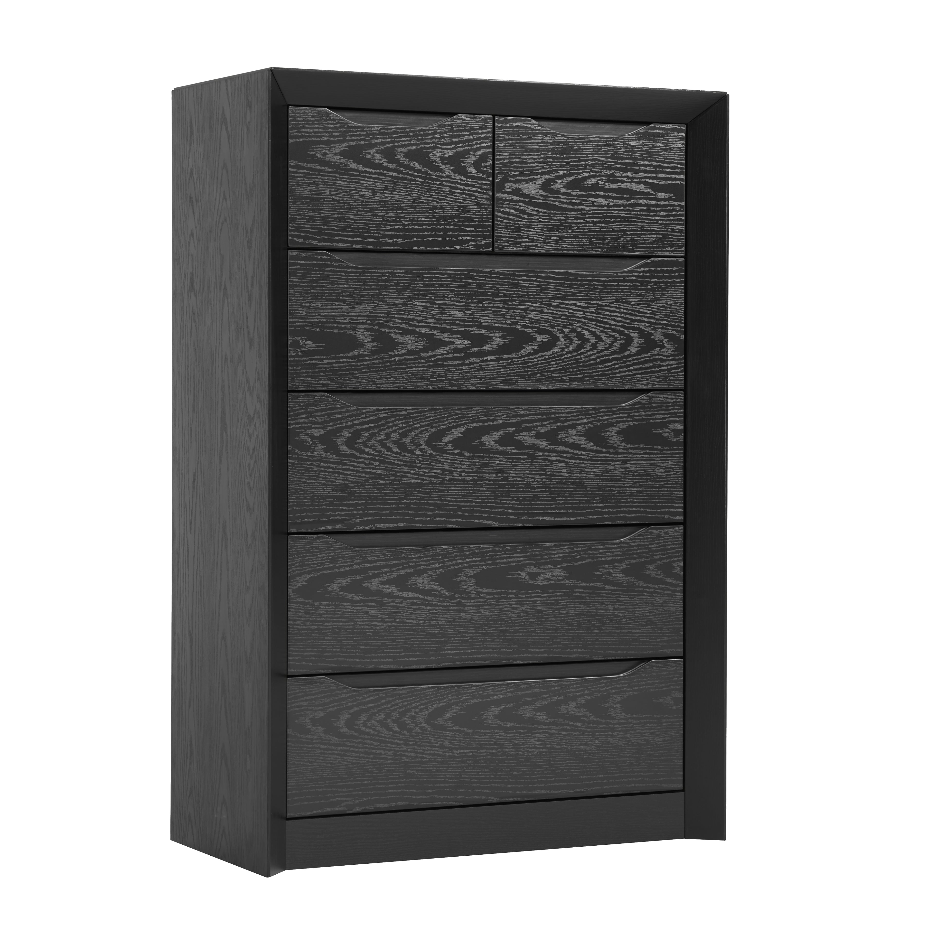 6-Drawer Tall Dresser for Bedroom Storage