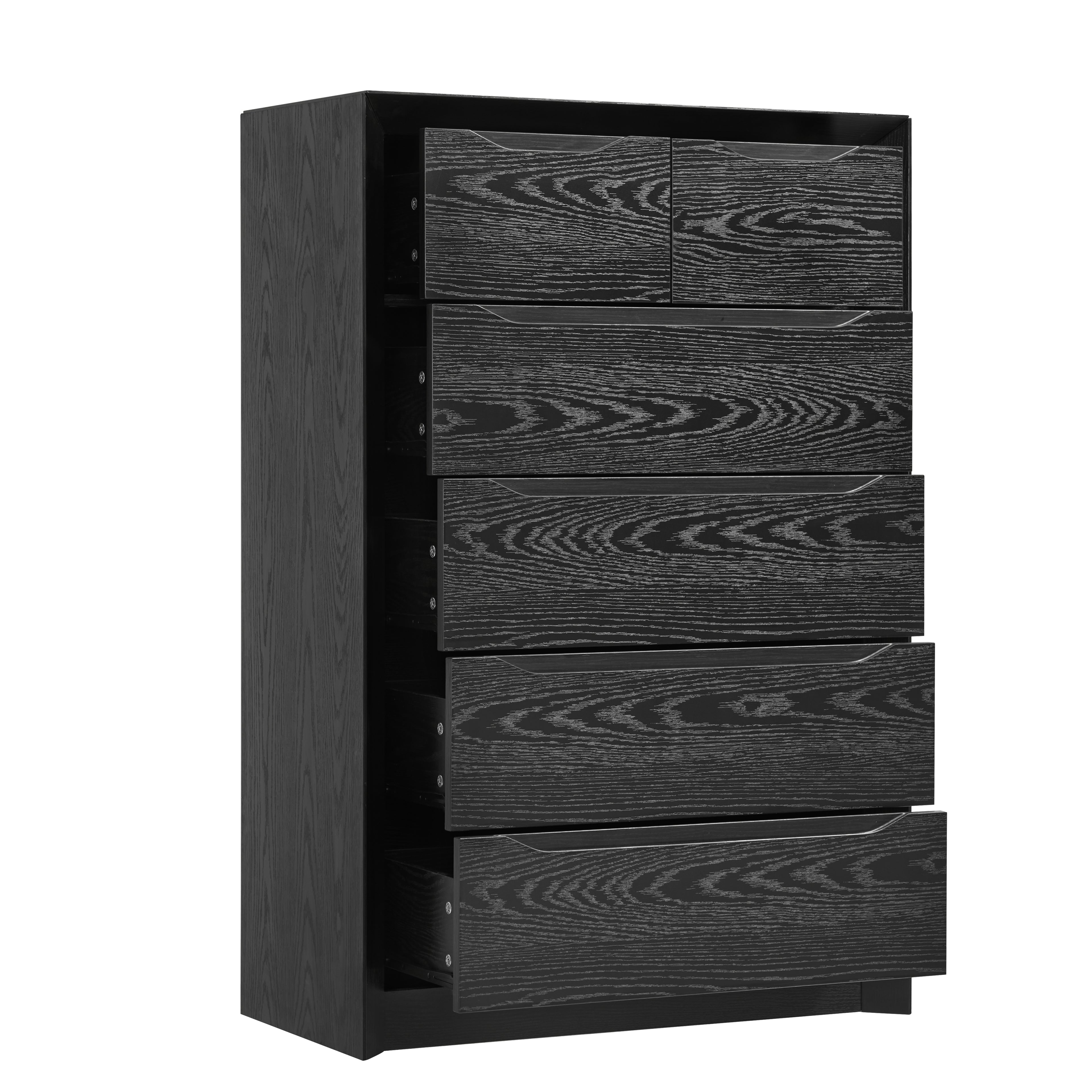 6-Drawer Tall Dresser for Bedroom Storage