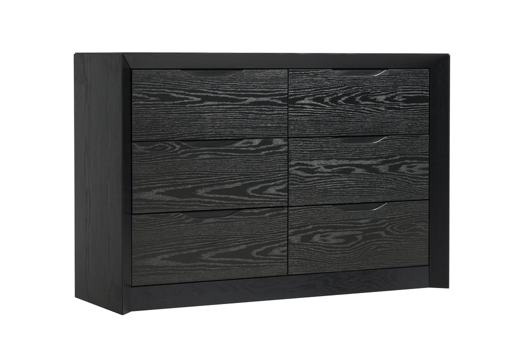 6-Drawer Wide Dresser with Spacious Storage