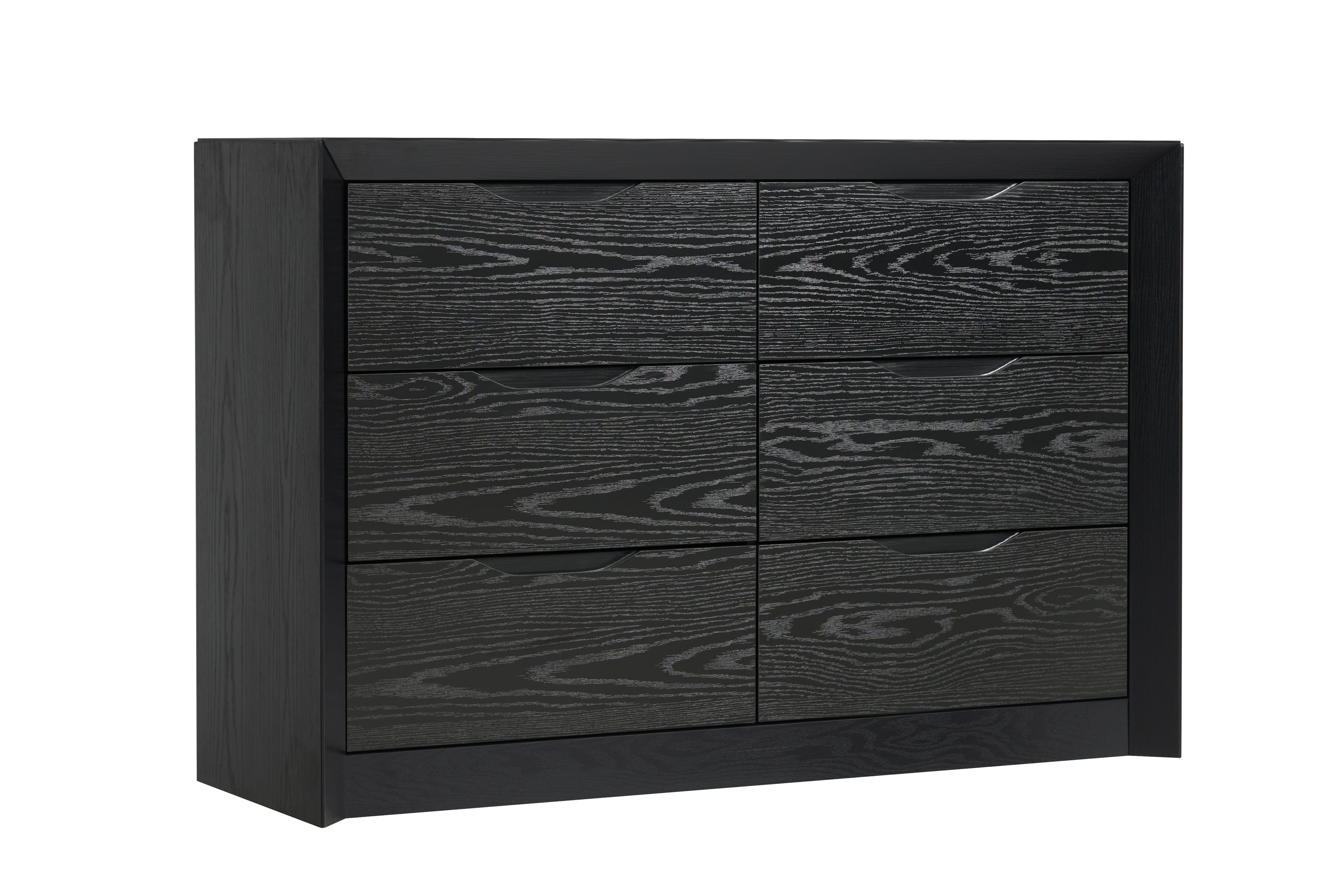 6-Drawer Wide Dresser with Spacious Storage