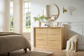 6-Drawer Wide Dresser with Spacious Storage