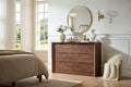 6-Drawer Wide Dresser with Spacious Storage
